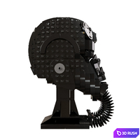 Lego Star Wars Helmet TIE Fighter Pilot 3D Model Corona