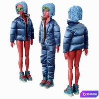 DOLL 2 3D Model Corona