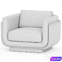 EBISU ARMCHAIR BY CHARLOTTE BILTGEN 3D Model Corona