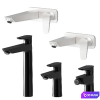 HANSGROHE TALIS faucet set 3D Model Vray, Corona