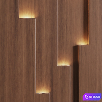 Wall panels – Tetris by Store 54 3D Model Corona