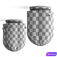 Gubi Seine Ceiling Lamp 3D Model Vray, Corona
