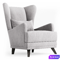 Armchair OXFORD | Oxford armchair 3D Model Corona