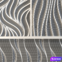 3D Panel 3D Model Vray