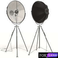 Mariano Fortuny Lamp 3D Model Corona