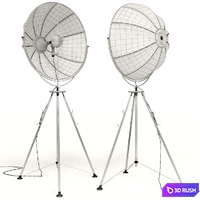 Mariano Fortuny Lamp 3D Model Corona