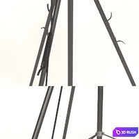 Mariano Fortuny Lamp 3D Model Corona