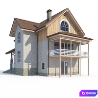 ABS House V66 3D Model Vray
