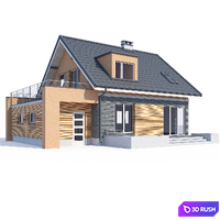 ABS House V105 3D Model Vray
