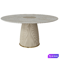 Dining table DIONE Paolo Castelli 3D Model Vray