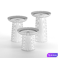 HC28 FUNGO Coffee Table 3D Model Vray, Corona
