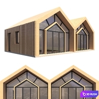 Barnhouse 3D Model Corona