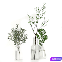 Bouquet 35 3D Model Vray, Corona