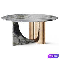 Cornelio Cappellini Hessentia Spinnaker Dining Table 3D Model
