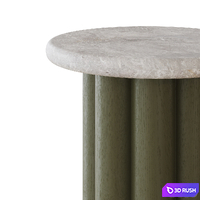 Radcott Side Table by Soho Home 3D Model Corona