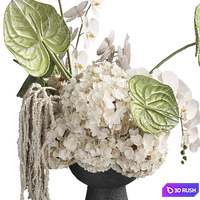 Flower In Vase 49 3D Model Corona
