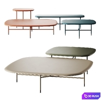 Prof Diana Coffee Table 3D Model Vray, Corona
