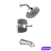 Delta STRYKE 14 Series Tub and Shower mixer 3D Model Vray