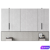 Headboard / Decorative panel for the bedroom 3D Model Corona
