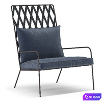 Desiree divani ALIX Armchair 3D Model Vray
