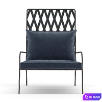 Desiree divani ALIX Armchair 3D Model Vray