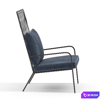 Desiree divani ALIX Armchair 3D Model Vray