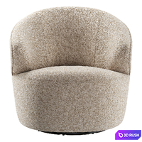 Westport lounge chair 3D Model Corona