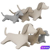 Dachshund toy 3D Model Corona