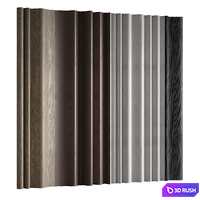 Decorative wall panel 003 3D Model Corona