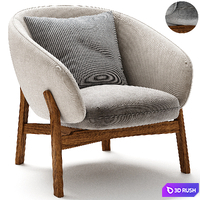 LUGANO Sofa By Morgan 3D Model Corona