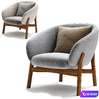 LUGANO Sofa By Morgan 3D Model Corona