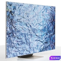 Samsung NeoQLED 8K TV 65 inch with Soundbar 3D Model Vray, Corona