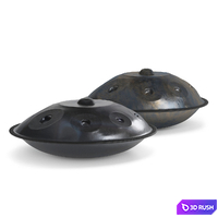 Hang, hangdrum, handpan 3D Model Corona