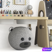 Toys, decor and furniture for children's 8 3D Model Vray, Corona