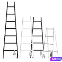 HEATED TOWEL RAILS 3D Model Corona