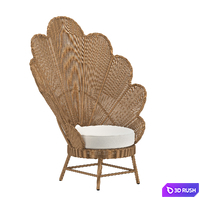 NIMA LOUNGE CHAIR 3D Model Vray, Corona