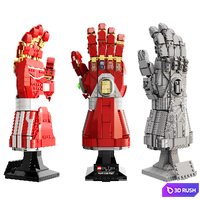 Lego Marvel | Nano Gauntlet 76223 3D Model Corona