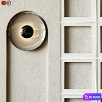Decorative wall panel 3D Model Vray, Corona