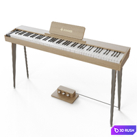 Donner DDP-60 Digital Piano 3D Model Corona