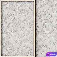 Decorative panel 3D ART RELIEF 161 3D Model Corona