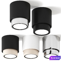 Lui alto by Occhio Ceiling Lamp Spot 3D Model Vray, Corona