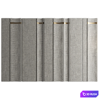 Wall Panel Decor 236 3D Model Vray, Corona