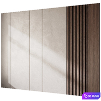Wall 3D panel 32 3D Model Corona