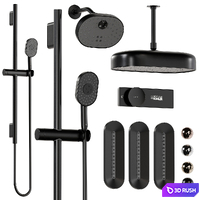 Kohler set Shower collection 3D Model Vray, Corona