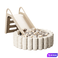 Fleur Ball Pit with Arlo Slide by Nuage Interiors 3D Model Vray, Corona