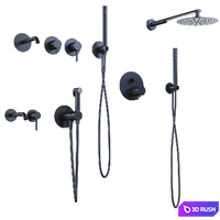 Metrica and Elegance mixer set from Remer 3D Model Vray, Corona
