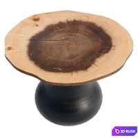 Rio Cattelan Italia Side Table 3D Model Vray, Corona