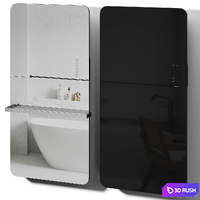 Disenia - Helios Wall-mounted Glass Panel Radiator 3D Model Vray, Corona