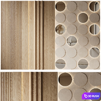 Wall Panel 10 3D Model Corona