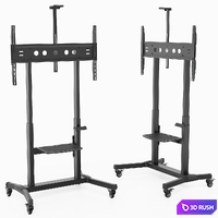 Onkron TS1991E-B Motorized TV Stand 3D Model Vray, Corona